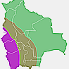 Map linking to Bolivia coverage in Indigenous Law Portal