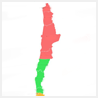 Map linking to Chile coverage in Indigenous Law Portal